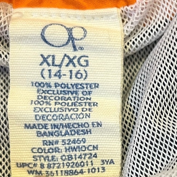 🌊 OP Swim Trunks | Board Shorts | Boys Size XL (14-16) | Blue | Lined - Picture 8 of 14